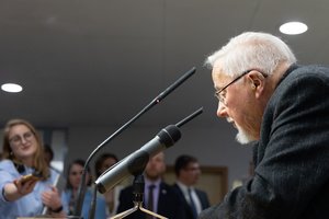 V. Landsbergis įvertino G. Palucko skandalą: „Mums gresia blogio, kvailumo, ribotumo tvanas“