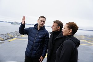 Grenlandijoje apsilankęs E. Macronas priekaištavo D. Trumpui dėl grasinimų aneksuoti šią teritoriją