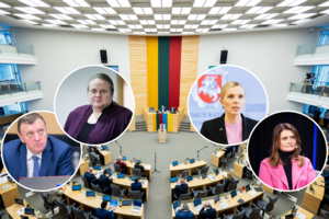 Valdžia švelnina atsakomybę piktnaudžiaujantiems politikams: pasipiktinę Seimo nariai išėjo iš posėdžio