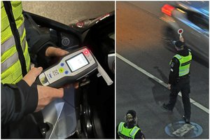 Girtų vairuotojo medžioklė Kauno apskrityje: patikrinta 5,5 tūkst. vairuotojų, BMW vairavo sunkiai apgirtusi moteris
