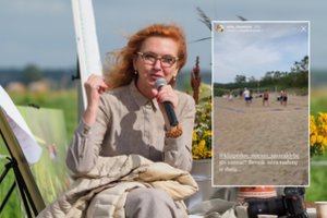 Astą Stašaitytę nustebino vaizdas Lietuvos pajūryje: „Jūs rimtai?“