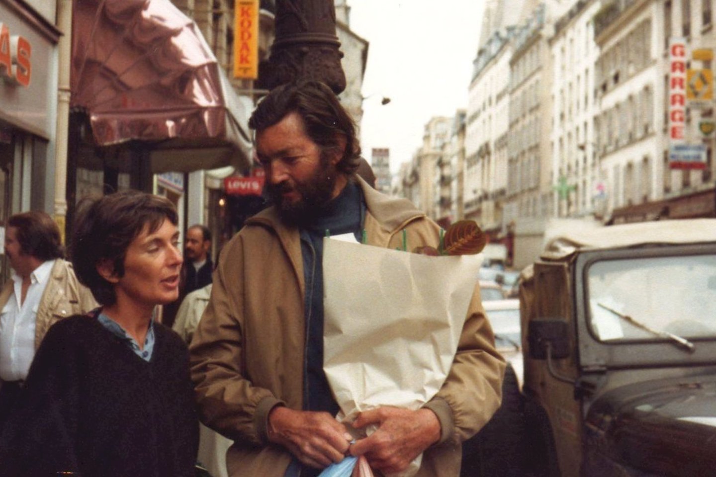 U.Karvelis su savo gyvenimo draugu žymiu argentiniečių rašytoju J.Cortazaru.<br>Nuotr. iš asmeninio albumo