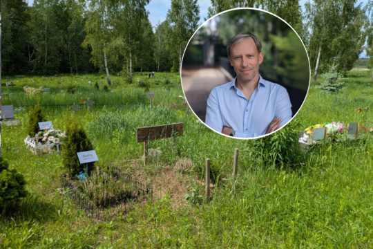 Dr. Svajūnas Plungė. Konteineris mirusiam šeimos nariui – ar tikrai tai geriausia, ką gali pasiūlyti Vilnius?