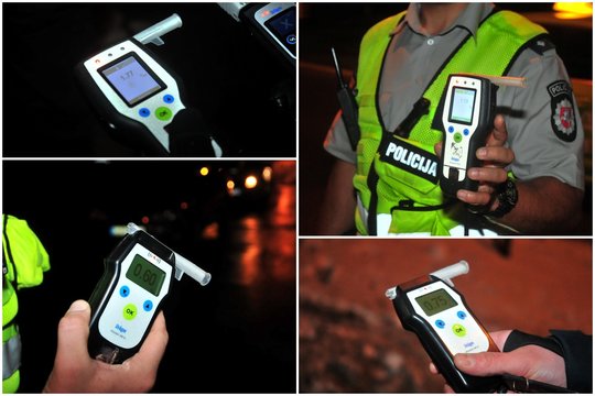 Klaipėdos policija pradėjo savaitę truksiantį ypatingą reidą – jau pirmą dieną įkliuvo 7 girti vairuotojai