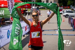 LBT etape Elektrėnuose triumfavusi L. Jegelevičiūtė laimėjo antrą pusmaratonį per dvi dienas