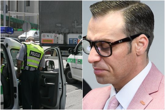 Po rūbų vagystės ir smurto garsus šokėjas A. Kandelis klimpsta dar vienoje byloje: tapo įtariamuoju dėl kelyje įsiplieskusio incidento
