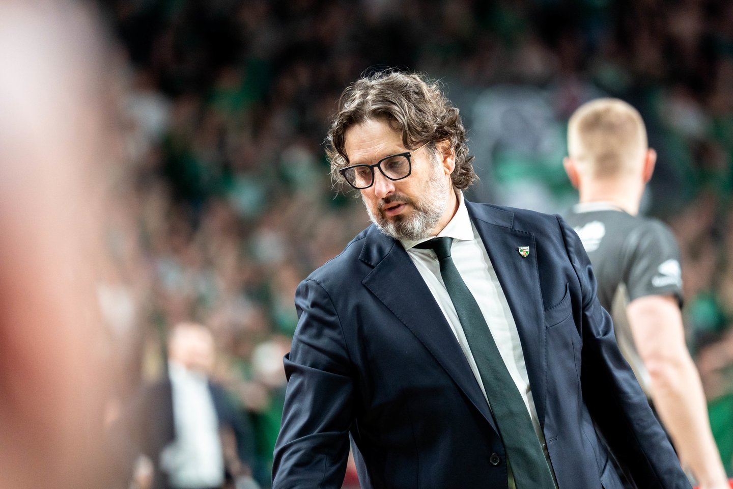 „Žalgirio“ treneris Andrea Trinchieri<br>G. Bitvinsko nuotr.