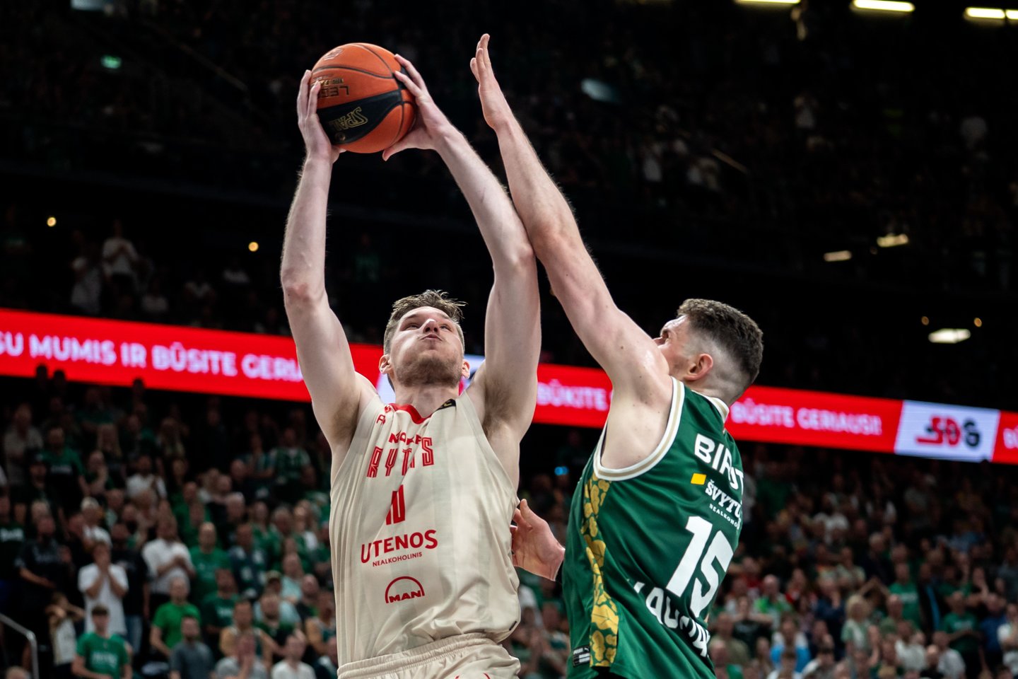 „Žalgiris“– „Rytas“.<br> G. Bitvinsko nuotr.