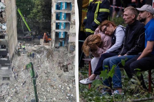 Viso pasaulio širdį pervėręs momentas: Kyjive iš po griuvėsių gelbėjamo berniuko tėvai išgirdo žiaurią žinią