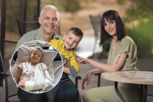 Pramogos ant batuto A. Vėberio sūnui baigėsi nelaime: naktis – ligoninėje, atlikta operacija, teks atšaukti vasaros planus