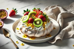 Klasikinė Pavlova – uogomis ir kremu puoštas morengų stebuklas