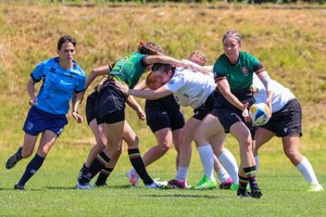 Lietuvos moterų regbio-7 rinktinė išvyko į Europos čempionatą – sieks kilti aukštyn