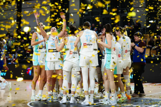 Žvilgsnis į lietuvaičių varžoves: iš vyrų šešėlio bandančios išlįsti Slovėnijos krepšininkės