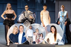 Kviestiniai svečiai domėjosi mada: džiaugėsi jaunųjų kūrėjų originalumu ir tvarumu