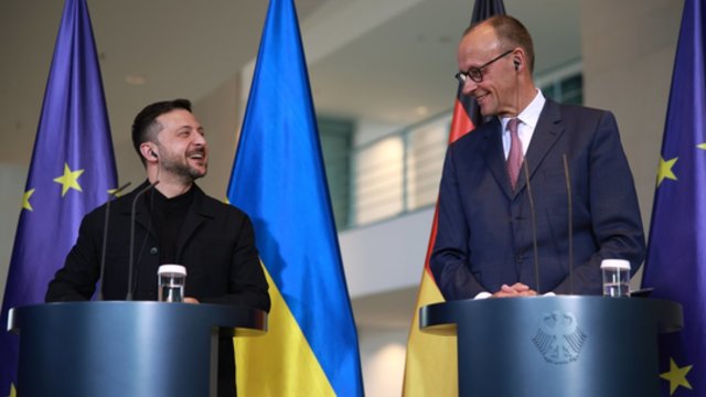 V. Putinas perspėjo Vokietiją dėl raketų „Taurus“: tai gali reikšti įsitraukimą į karą