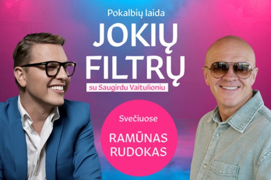 Iš R. Rudoko lūpų – juodas humoras apie 30 metų jaunesnę žmoną: gali sakyt, kad jis pedofilas arba ji debilė