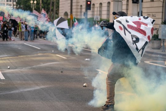 Dėl protestų JAV D. Trumpui ir respublikonams yra dėl ko nerimauti: poveikis – daug platesnis