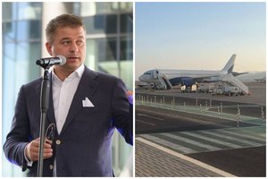 Paaiškino, kodėl Lietuva evakuacijai pasirinko G. Žiemelio įmonės lėktuvą