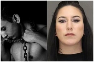 Baisiau už siaubo filmą: mergina nupjovė savo buvusiajam galvą ir smaginosi su jo kūnu