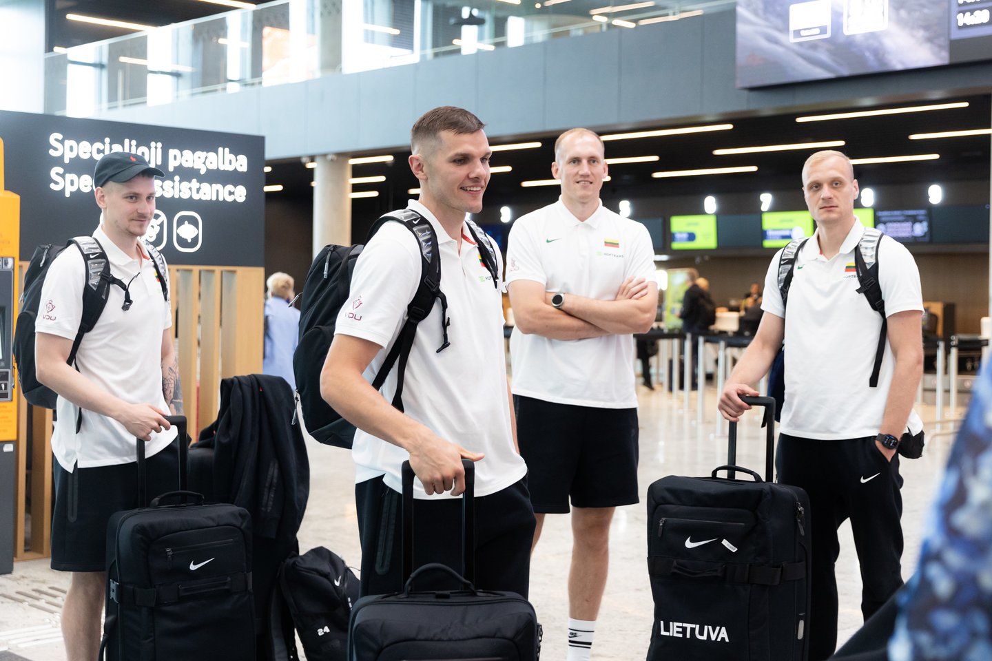 Lietuvos vyrų 3x3 krepšinio rinktinė.<br>V. Skaraičio nuotr.