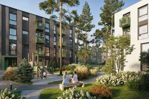 Vilniuje kyla naujas kvartalas: jo kiemuose nebus nė vieno automobilio