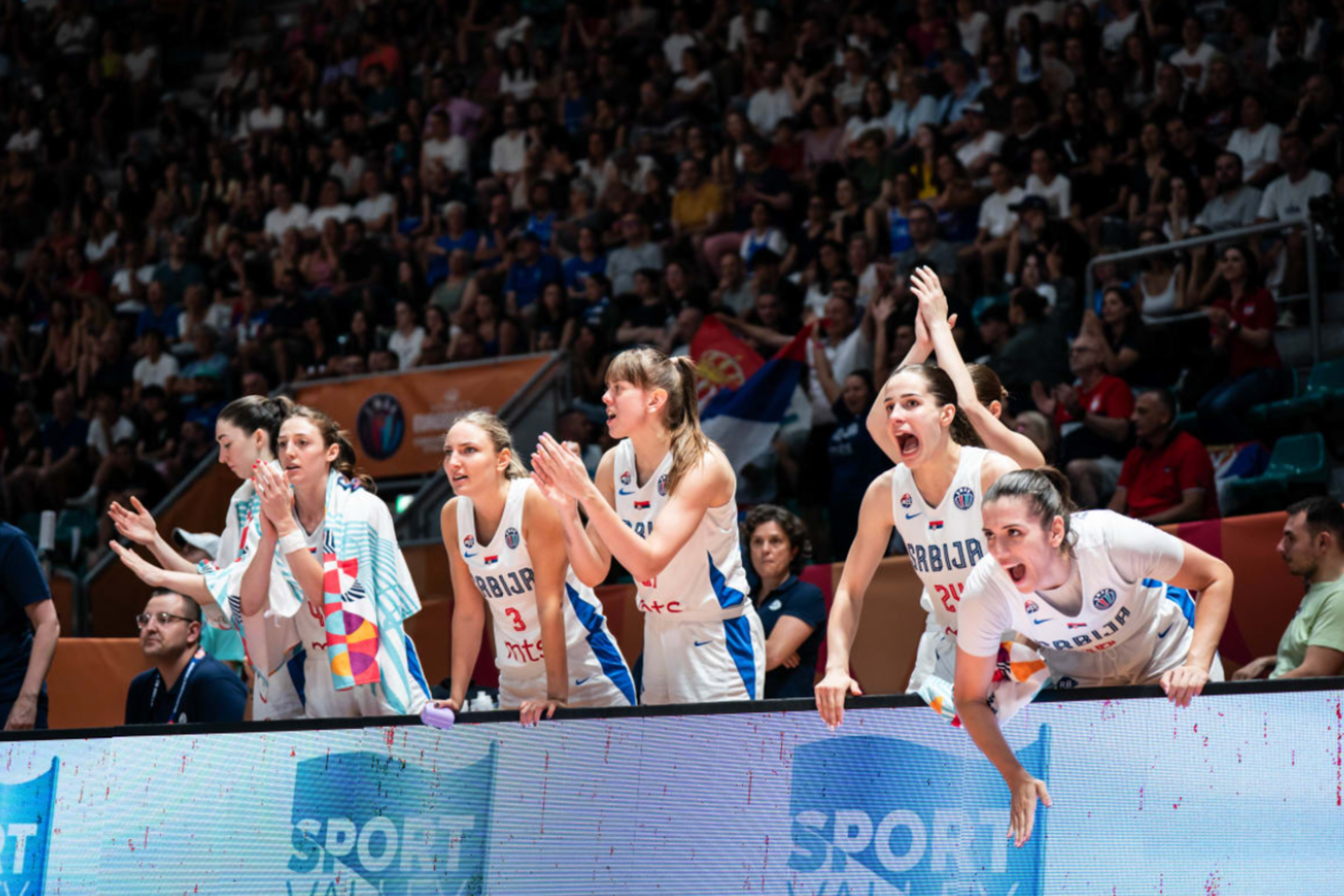 Serbijos moterų krepšinio rinktinė<br>FIBA nuotr.