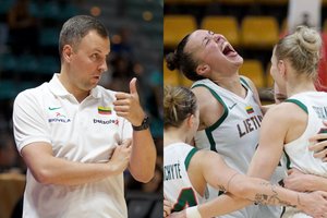 Krepšininkių vedlys nulenkė galvą prieš Europą tildančias damas: tai – mūsų kovotojos