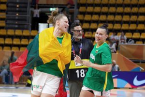 Tarp aštuonių stipriausių rinktinių Europoje atsidūrusios lietuvaitės braukė ašaras: „Tai – sapnas!“