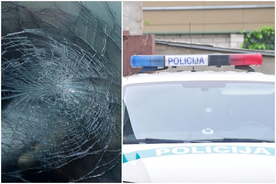 Klaipėdoje – išpuolis prieš automobiliu važiavusius nepilnamečius