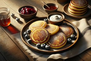 Klasikiniai varškėčiai – blyneliai, kuriuos visi valgo su šypsena