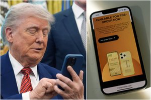 D. Trumpo verslo imperija plečiasi – netrukus rinkoje pasirodys naujas išmanusis telefonas: kaina kelia klausimų