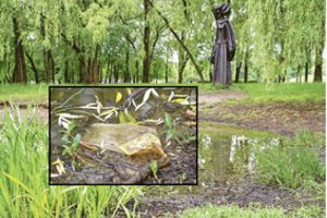 Populiarus tvenkinys gąsdina lankytojus: „Į pakrantę baisu net pažiūrėti“