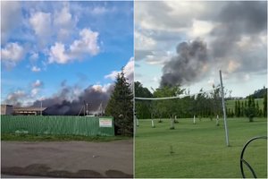 Kauno rajone liepsnojo atliekų perdirbimo gamykla: direktorė paaiškino, kas įvyko