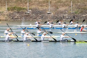 Europos čempionato finale dėl medalių kovos keturios Lietuvos baidarininkų ir kanojininkų įgulos