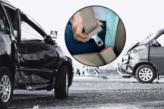 Nesegėjusiai diržo ir per avariją nukentėjusiai moteriai – teismo verdiktas