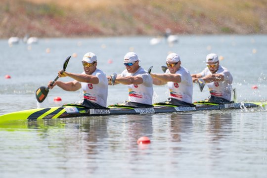 Europos čempionato finalą tarp lyderių pradėję Lietuvos baidarininkai finišavo aštunti
