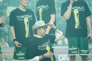 Į vilniečių pašaipas sureagavęs A. Trinchieri: „Tu nežaidi gerai ar blogai finale – tu laimi finalą“