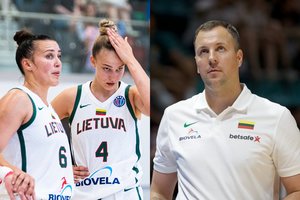 „Turime tikėti savimi“: po pirmosios nesėkmės – trenerio pažadas ir svarbi žinutė merginoms rūbinėje