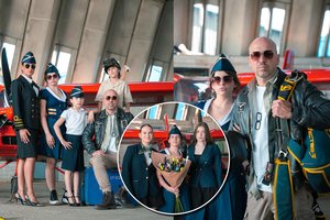 Klaipėdoje – neeilinis Remigijaus Žiogo dukros Rianos gimtadienis: šventė danguje