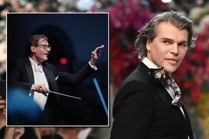 M. Pitrėnas atskleidė tobulai atrodančio dirigento kostiumo paslaptį: sugalvojo J. Statkevičius