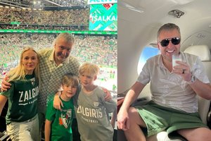 Įtemptą LKL finalo kovą stebėjo ir į Lietuvą grįžęs Antanas Guoga: paviešino akimirką iš tribūnos