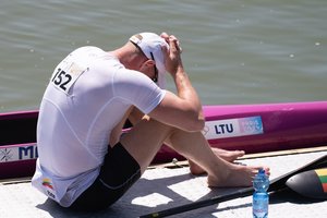 Nuo Europos čempionato medalių Lietuvos baidarininkus skyrė vos 0,07 sek.