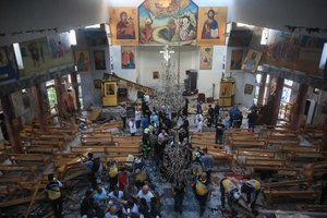 Per išpuolį Sirijos bažnyčioje žuvo mažiausiai 13 žmonių