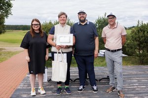 Praūžė pirmasis Lrytas golfo turnyras – buvo renkamos lėšos ir kilniam tikslui