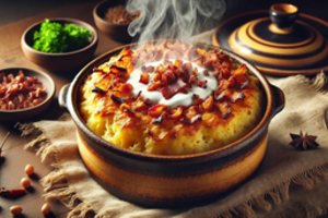 Purus kugelis – auksinis bulvių apkepas, kuris tirpsta burnoje