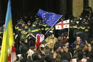 Sakartvele tęsiantis susidorojimui įkalintas opozicijos lyderis