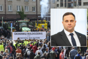 I. Hofmanas apie naują ūkininkų protestą: radęs laiko, nueisiu ir šią savaitę