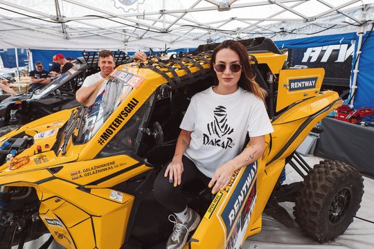 Pirmieji techniniais trikdžiais pažymėti „Breslau“ kilometrai: E. Gelažninkienė – greičiausiųjų dešimtuke