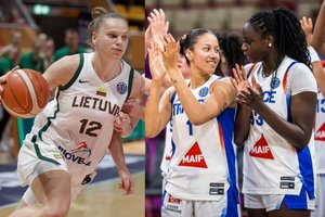 „Nėra kosminė komanda“: medalių kelyje atsistojęs baubas Lietuvos kapitonės negąsdina