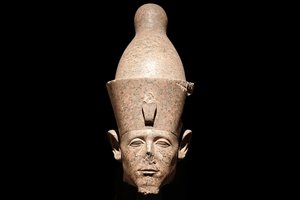 Kodėl daugelio senovės egiptiečių statulų nosys sulaužytos?